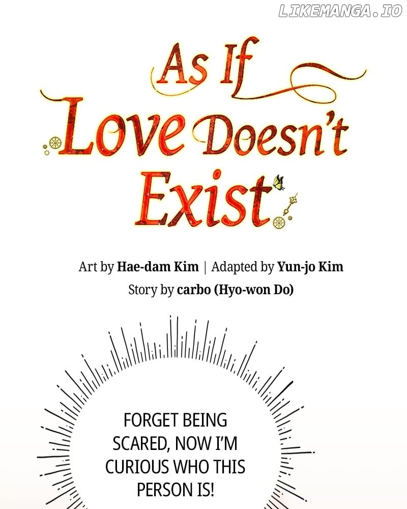 As If Love Doesn’t Exist Chapter 59 - page 1