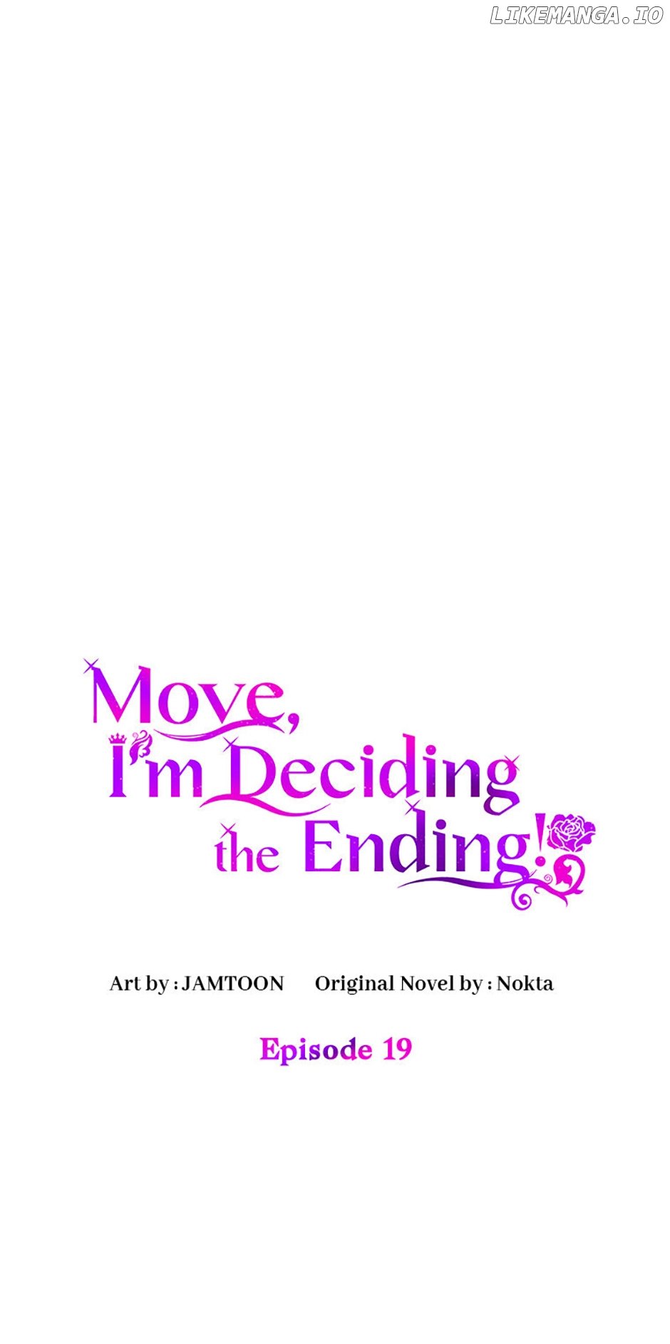 Get Out Of The Way, I’ll Decide The Ending Now! Chapter 19 - page 17