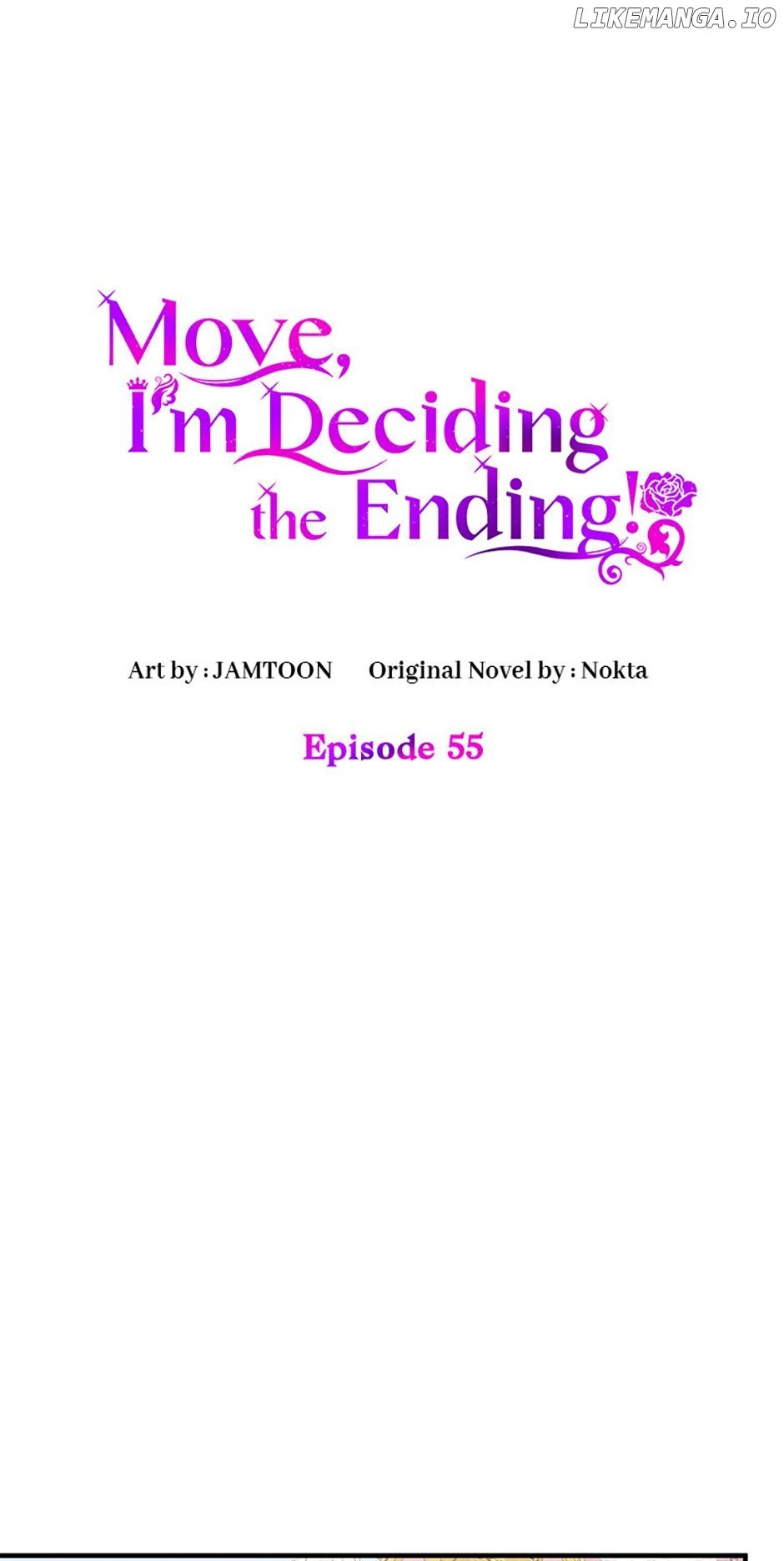 Get Out Of The Way, I’ll Decide The Ending Now! Chapter 55 - page 1