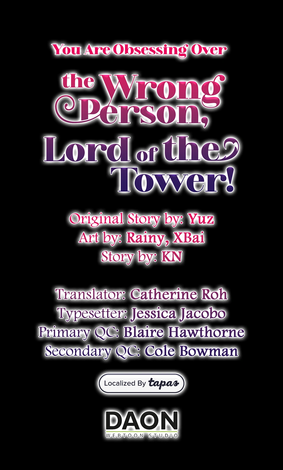 You Are Obsessing Over the Wrong Person, Lord of the Tower! Chapter 44 - page 89