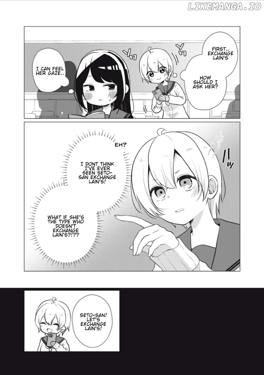 Tsumugi-chan wants to make seto-san laugh Chapter 7 - page 2