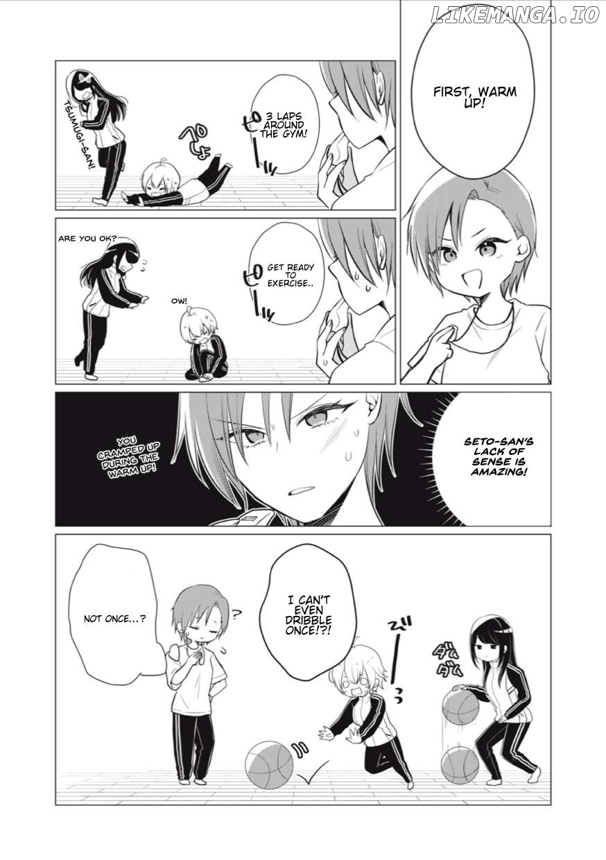 Tsumugi-chan wants to make seto-san laugh Chapter 11 - page 2