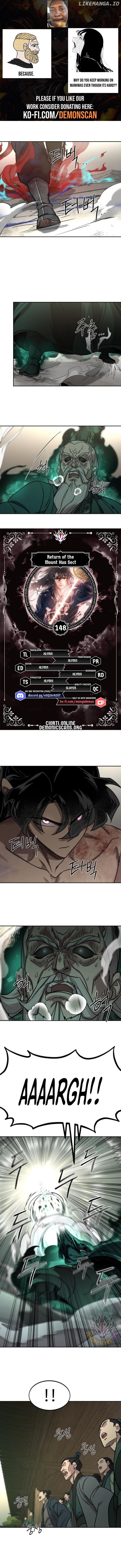 Return of the Mount Hua Sect Chapter 148 - page 1