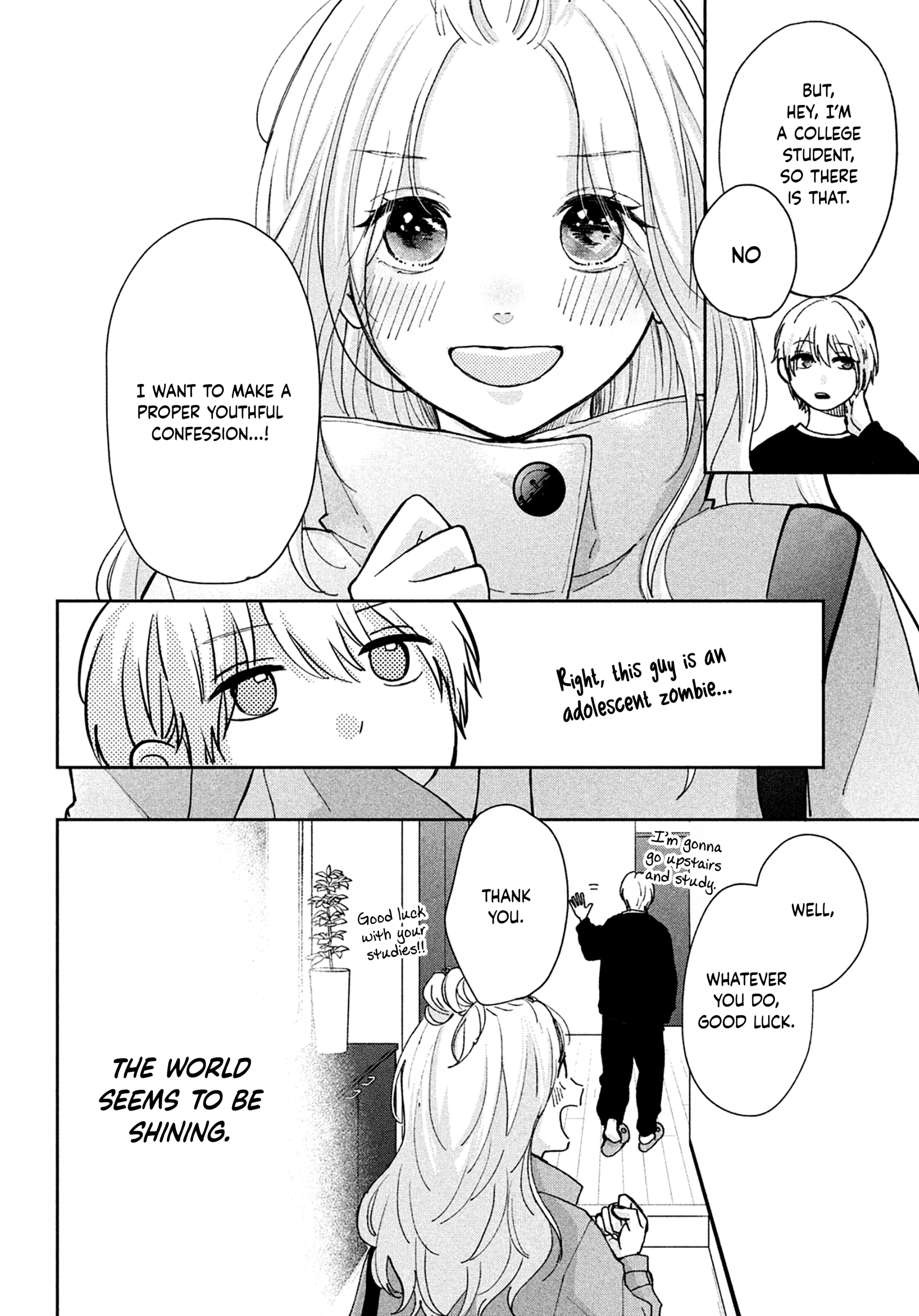 Okuremashite Seishun Chapter 11 - page 4