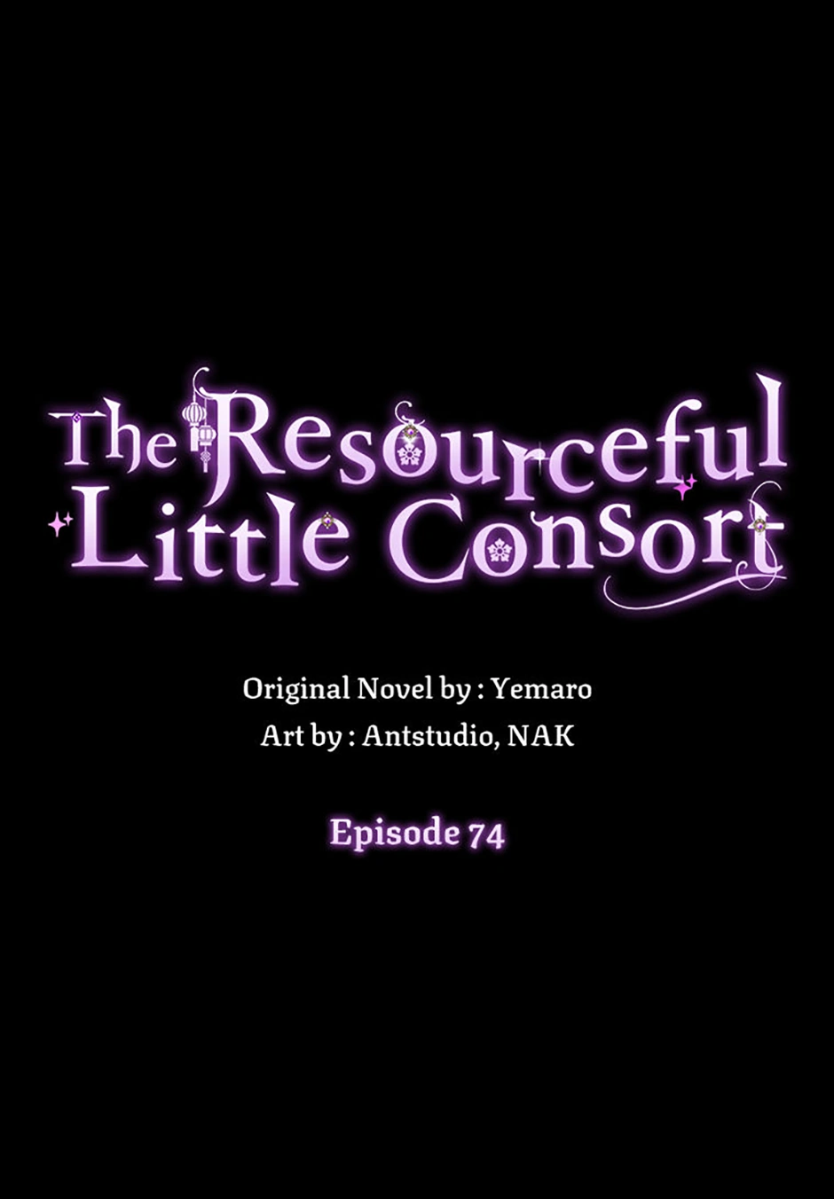 The Resourceful Little Consort Chapter 74 - page 1