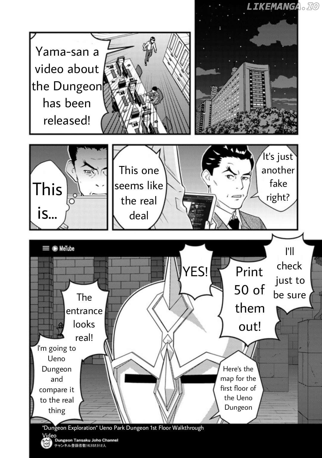 The Hero Returns From Another World, Becomes An Influencer, And Earns Money In The Real World, Where Dungeons Have Appeared! Chapter 7.1 - page 12