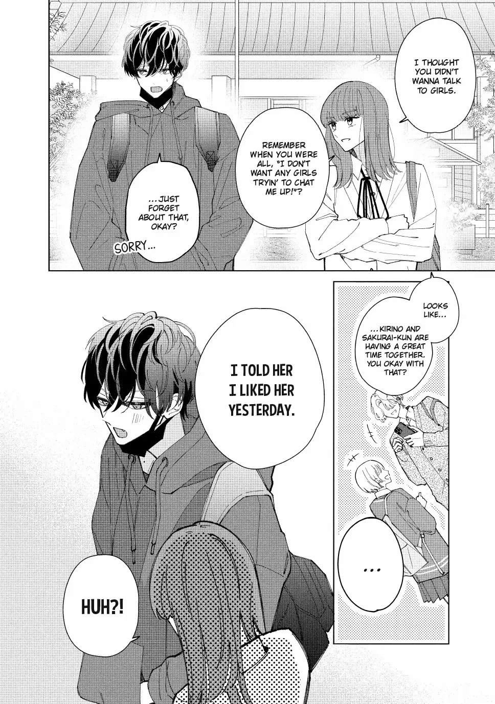 Sinking Too Deep In Your Rabbit Hole, Now I’m Drowning In Love Chapter 13.1 - page 14