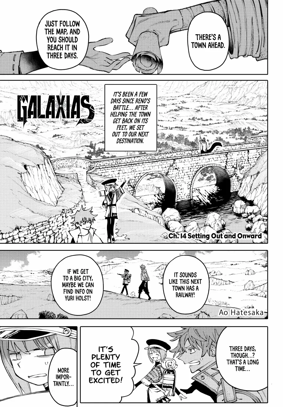 Galaxias - Manga Chapter 14 - page 1