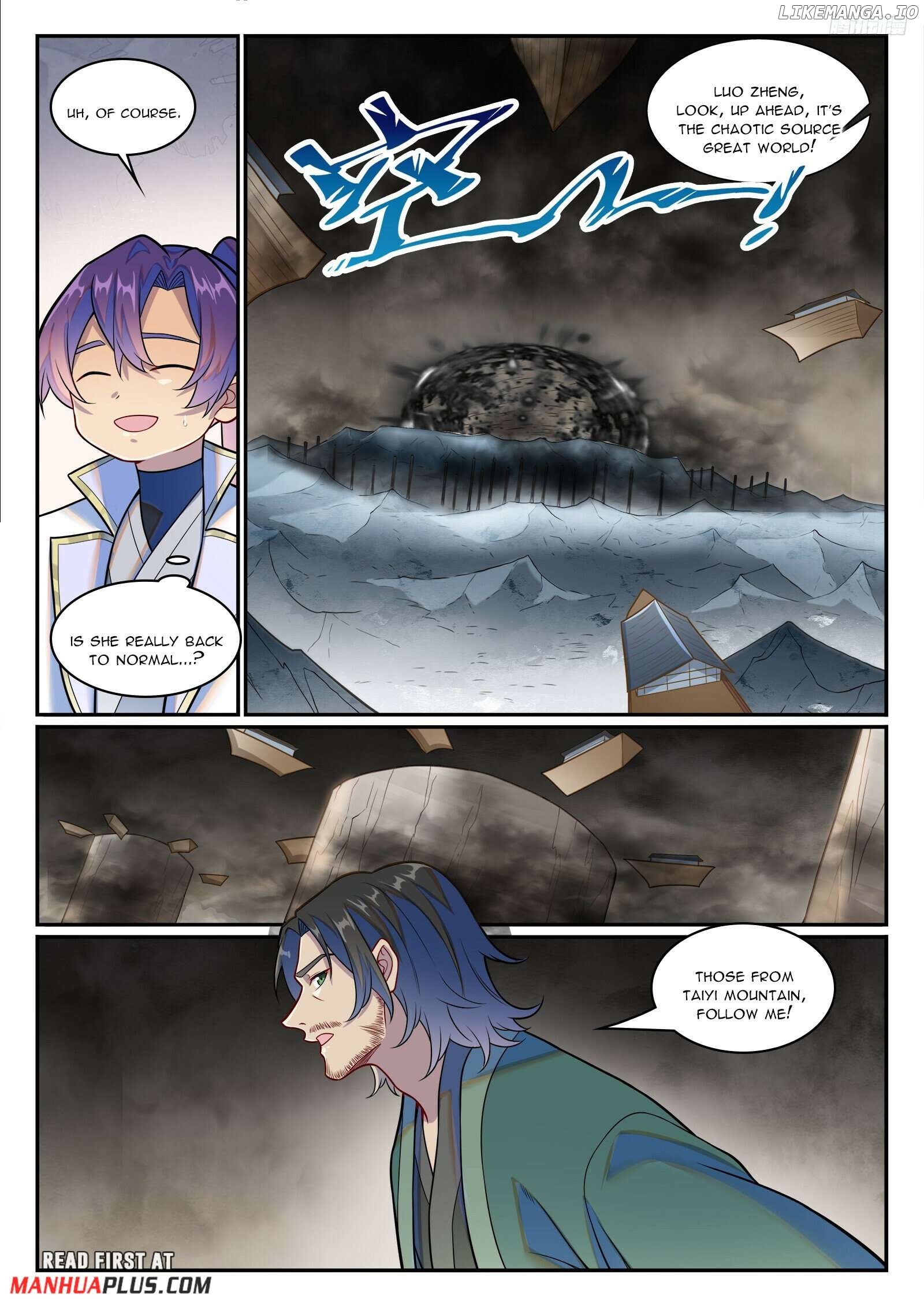 Apotheosis - Manhua Chapter 1256 - page 4