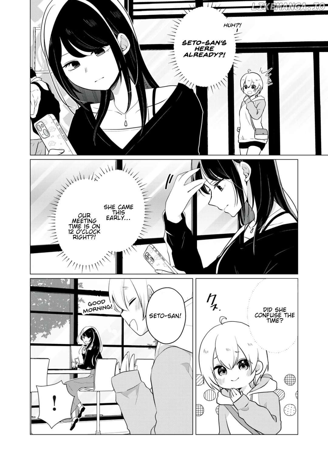 Tsumugi-chan wants to make seto-san laugh Chapter 14 - page 2