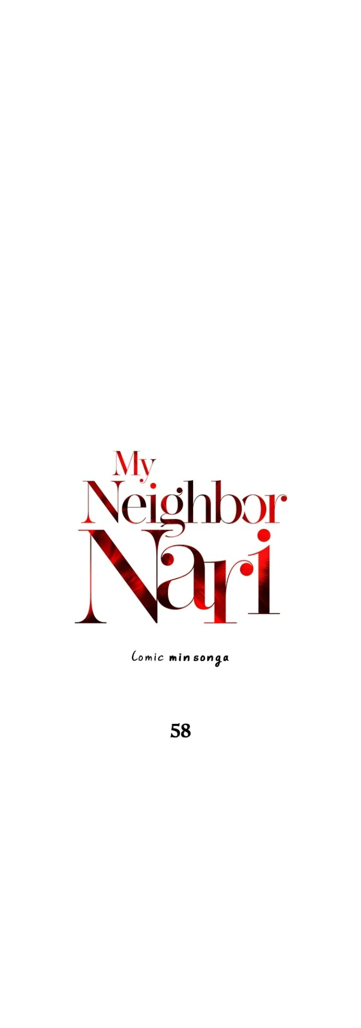 My Neighbor Nari Chapter 58 - page 4