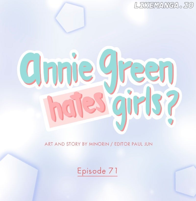 Annie Green Hates Girls Chapter 71 - page 1