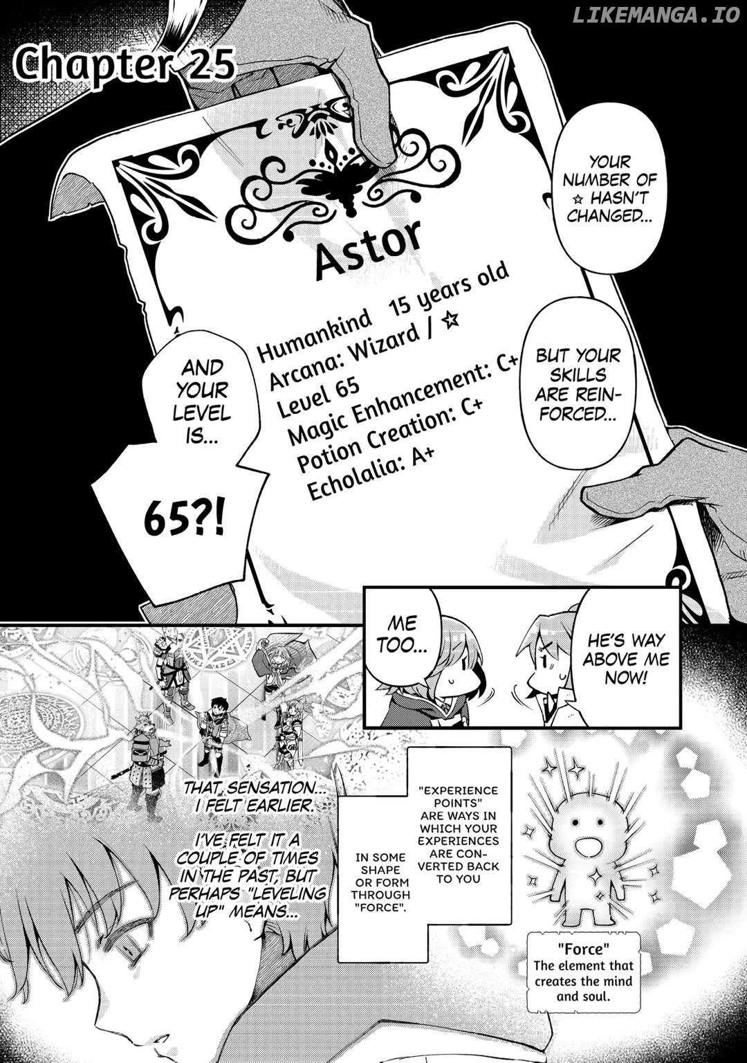 Ochikobore “1” Mahou Tsukai Wa, Kyou Mo Muishiki Ni Cheat Wo Tsukau Chapter 25 - page 1