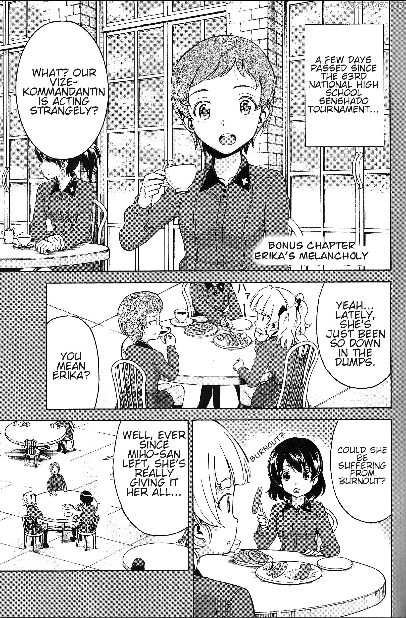 Girls und Panzer Phase Erika - Anecdotes and other side stories Chapter 4 - page 1