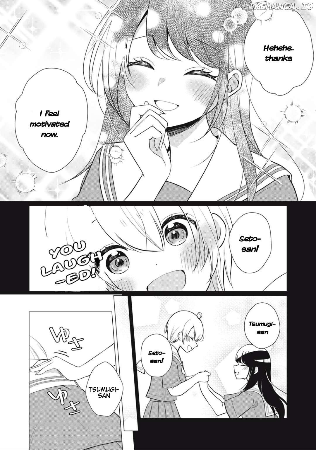 Tsumugi-chan wants to make seto-san laugh Chapter 20 - page 4