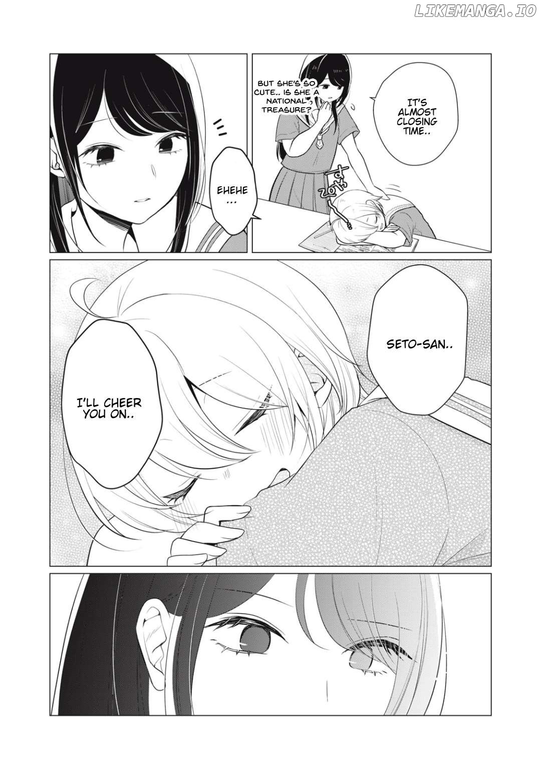 Tsumugi-chan wants to make seto-san laugh Chapter 20 - page 5