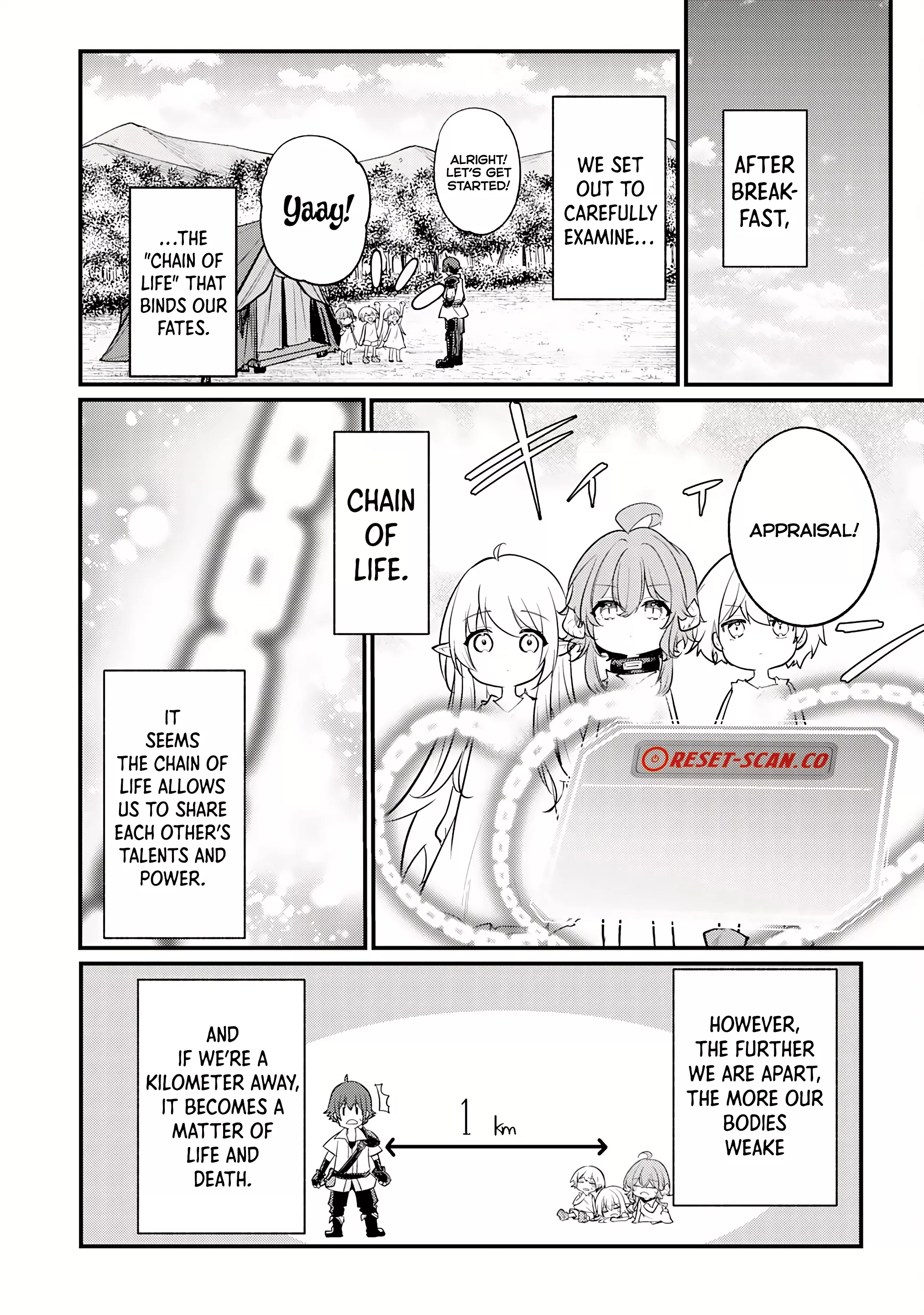 TENSEI SHITARA DOREI NO CHICHI NI NATTAKEDO, KAZOKU TOSHITE MEDERU KOTO NI SHITA 〜 JITSU WA YUUSHA TO MAOU TO SEIJO DATTA KODOMOTACHI NO CHIKARA GA TONDEMO SKILL DE TSUKAETA NODE SAIKYOU DESU 〜 Chapter 2 - page 10