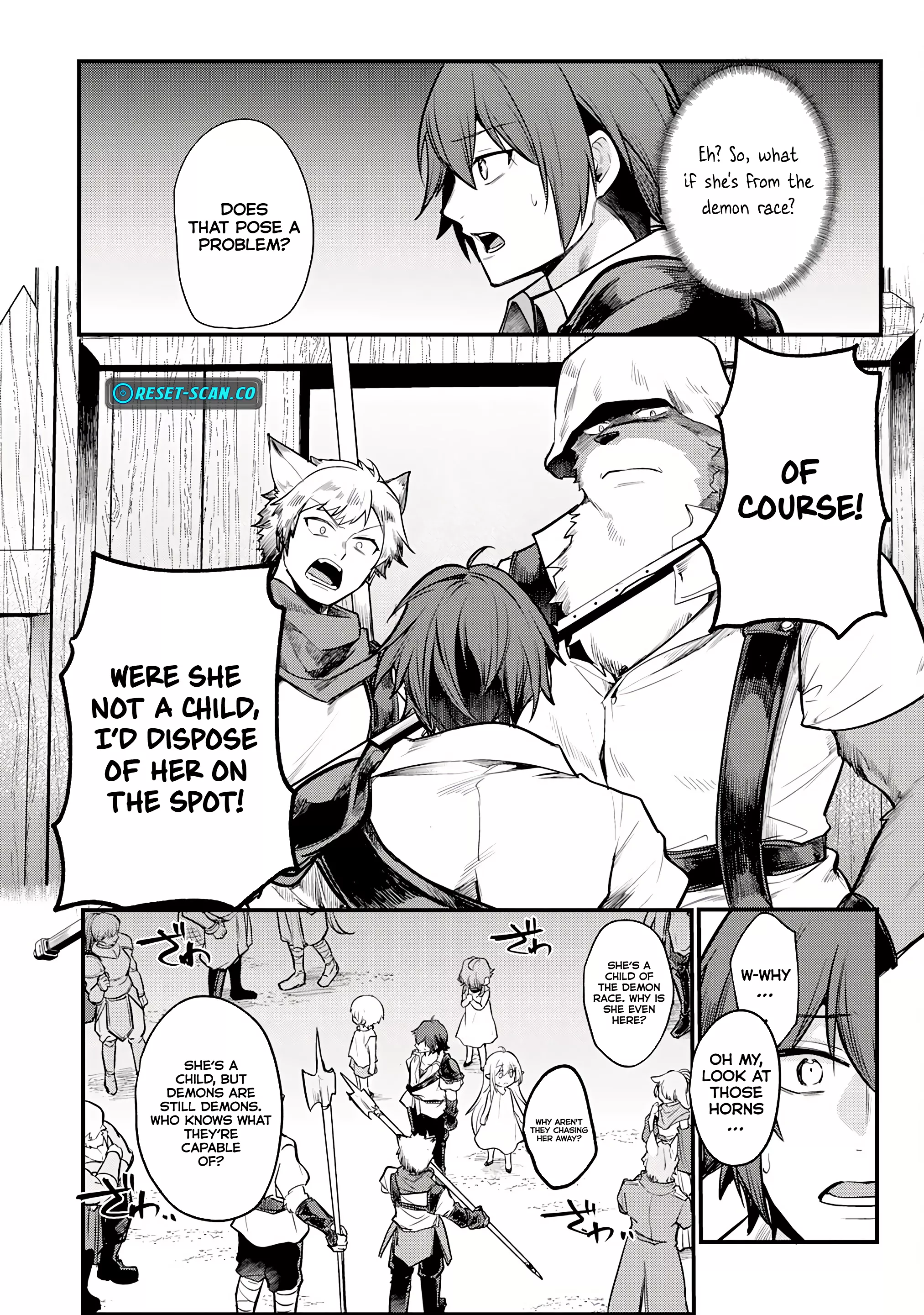 TENSEI SHITARA DOREI NO CHICHI NI NATTAKEDO, KAZOKU TOSHITE MEDERU KOTO NI SHITA 〜 JITSU WA YUUSHA TO MAOU TO SEIJO DATTA KODOMOTACHI NO CHIKARA GA TONDEMO SKILL DE TSUKAETA NODE SAIKYOU DESU 〜 Chapter 2 - page 22