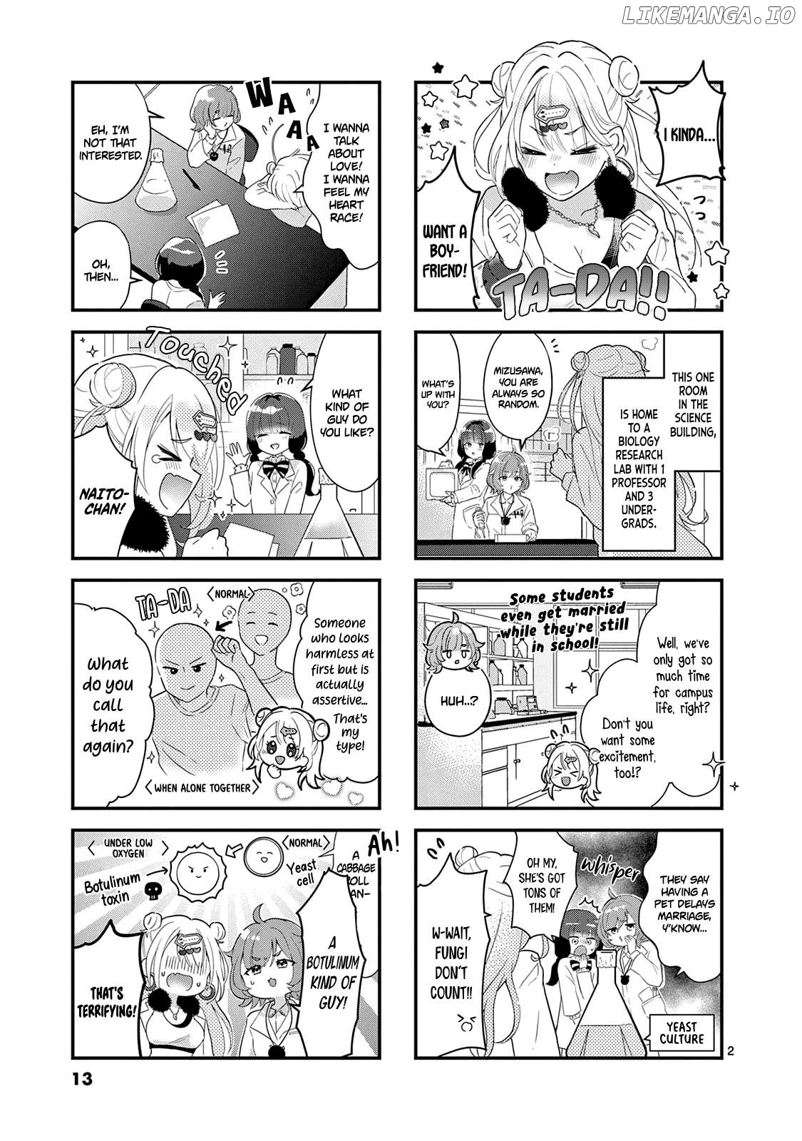 Lalalab☆ ~Gal to Kagaku to Seishun to!~ Chapter 2 - page 3