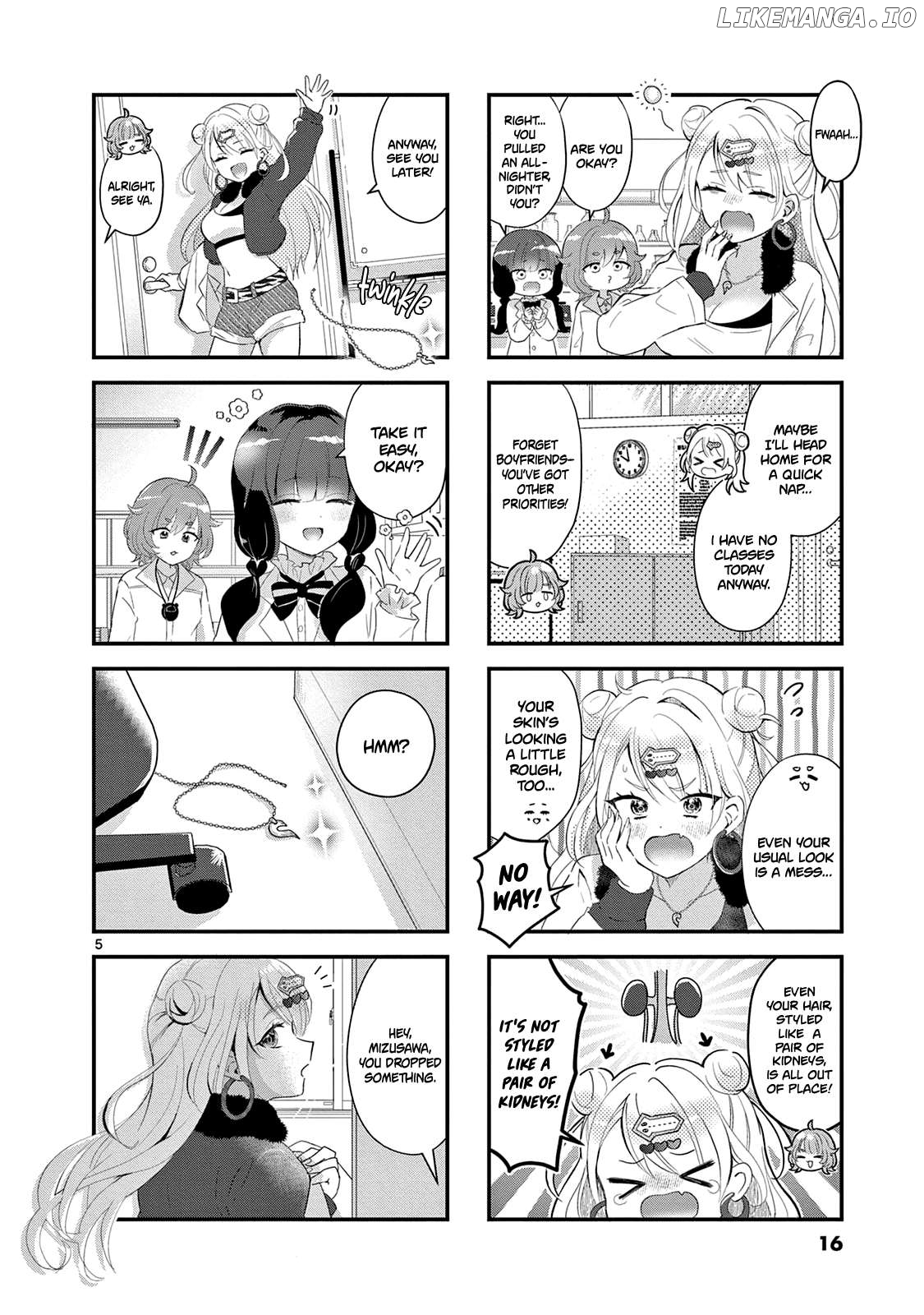 Lalalab☆ ~Gal to Kagaku to Seishun to!~ Chapter 2 - page 6