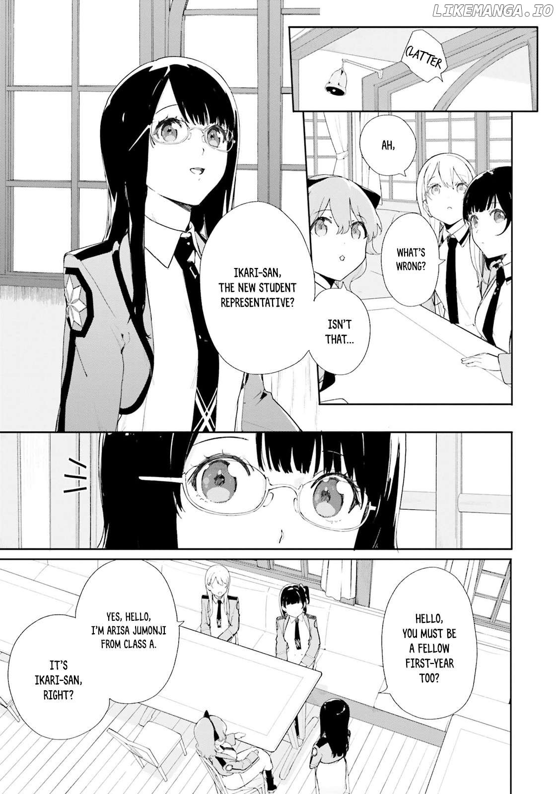 Shin Mahouka Koukou no Rettousei: Cygnus no Otome-tachi Chapter 2 - page 24