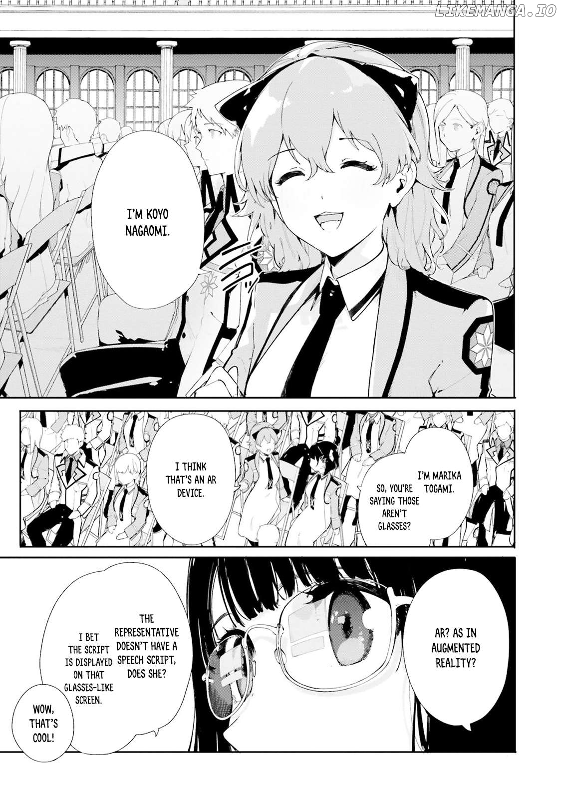 Shin Mahouka Koukou no Rettousei: Cygnus no Otome-tachi Chapter 2 - page 4