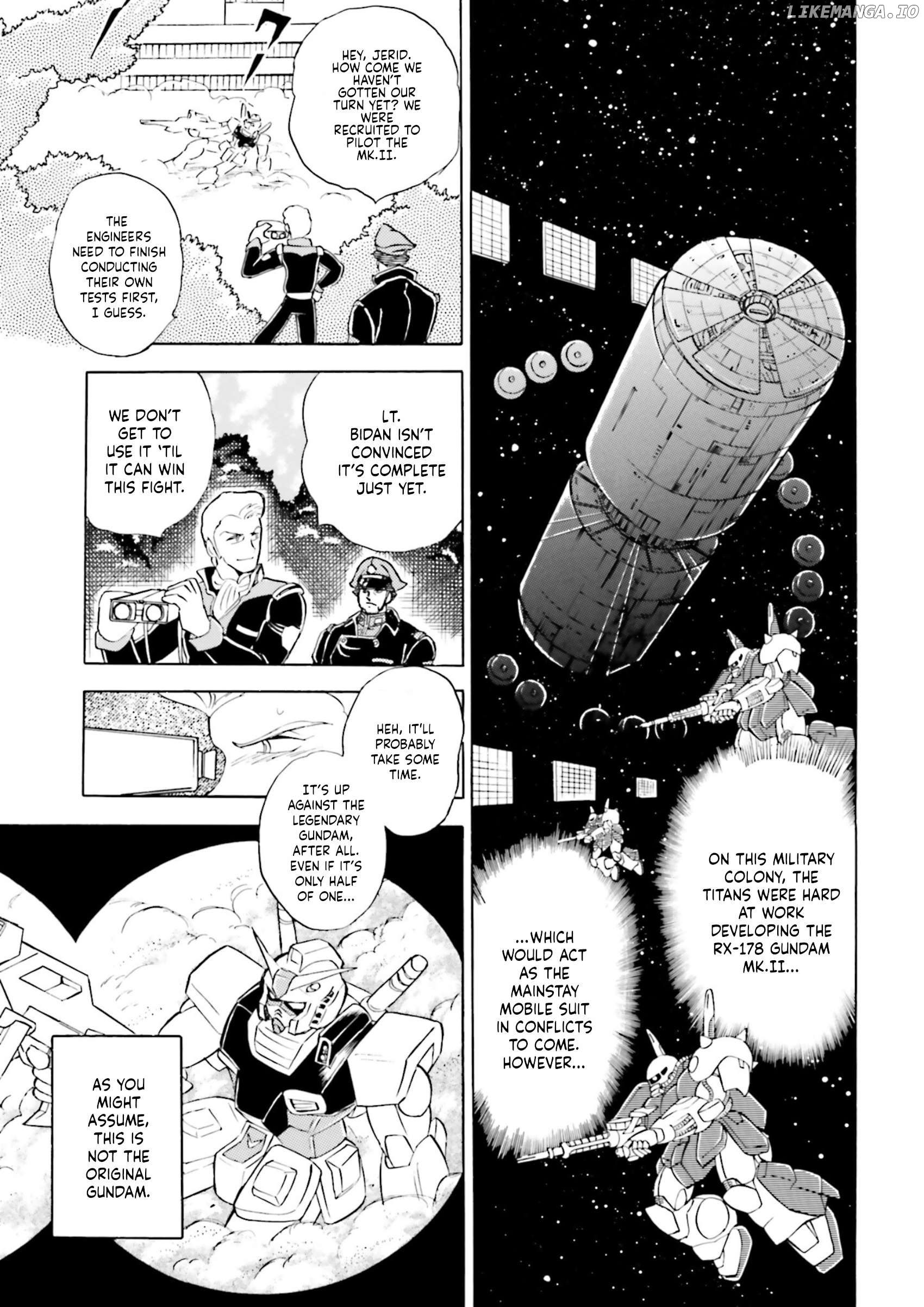 Mobile Suit Zeta Gundam 1/2 - U.C.0087 Another Story Chapter 1 - page 8