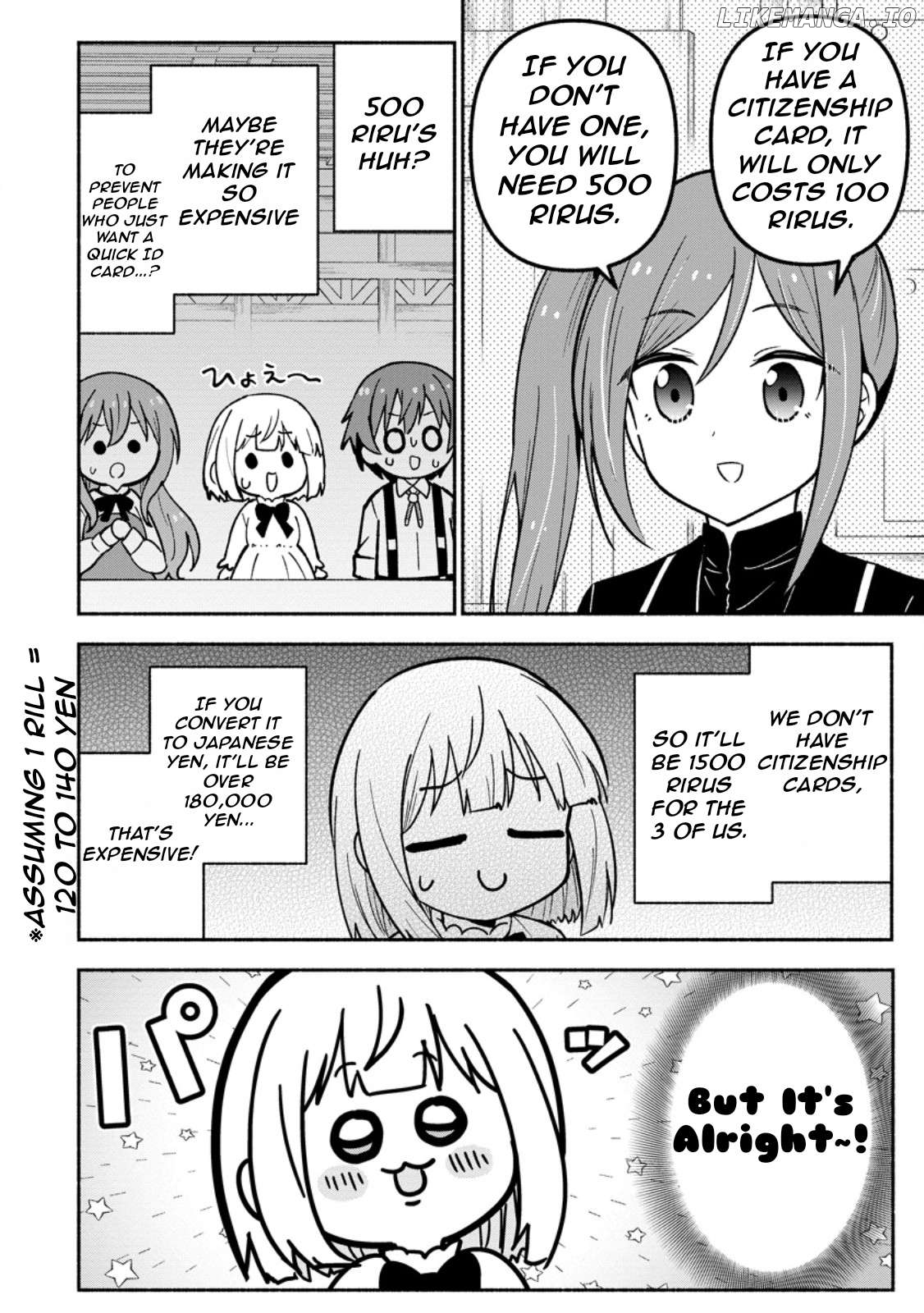 Isekai No Ochibi-chan wa Kyou mo Nanika wo Tsukuri Dasu Chapter 4 - page 11