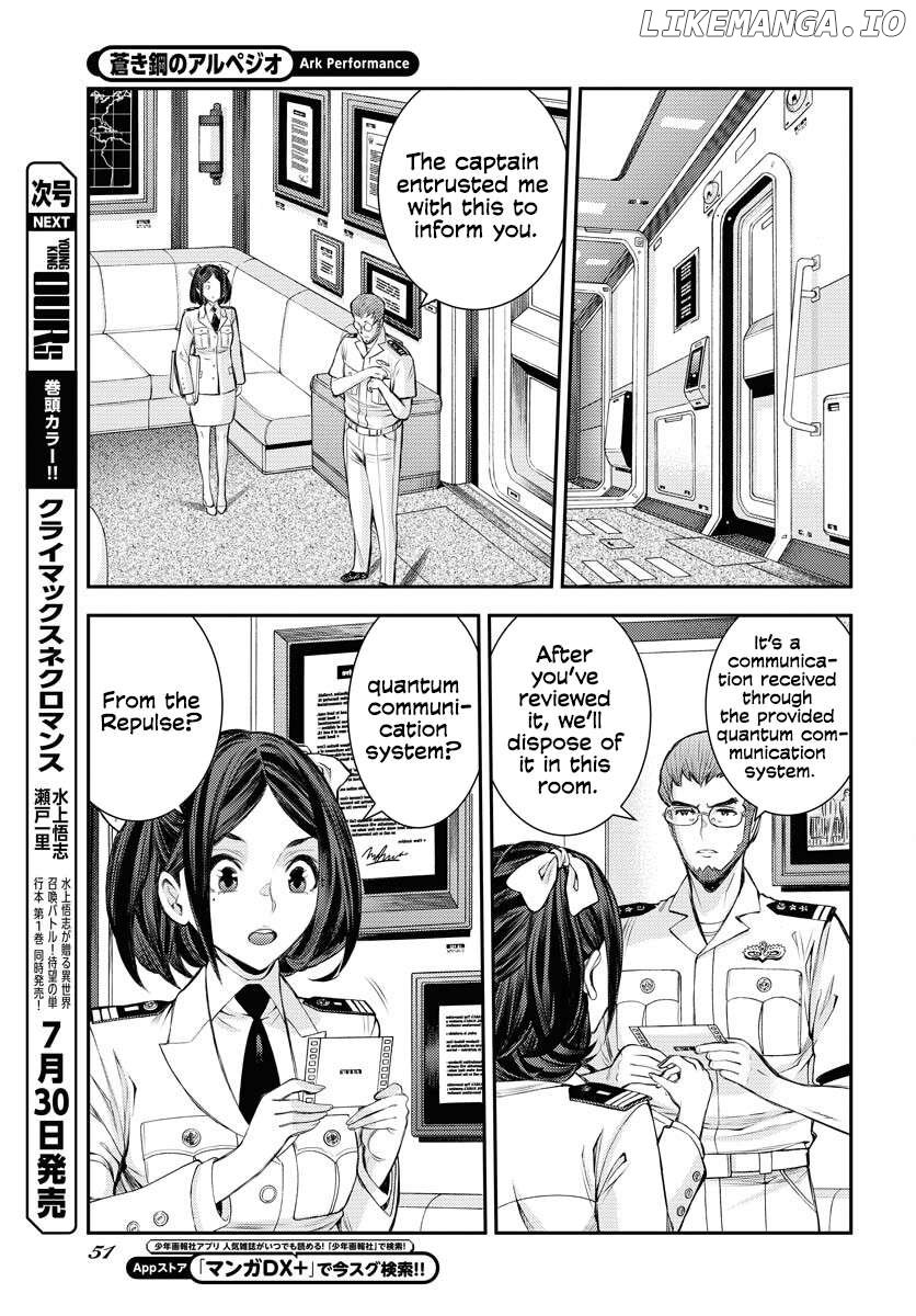 Aoki Hagane No Arpeggio Chapter 159 - page 10