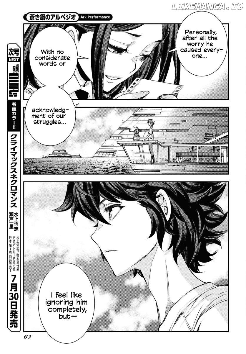 Aoki Hagane No Arpeggio Chapter 159 - page 22