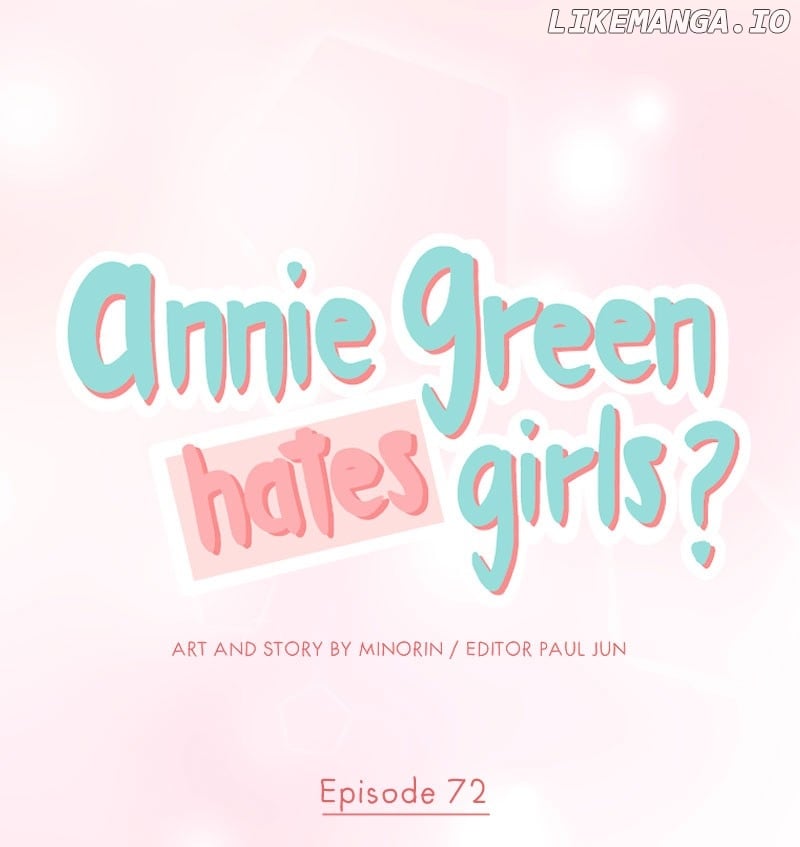 Annie Green Hates Girls Chapter 72 - page 1