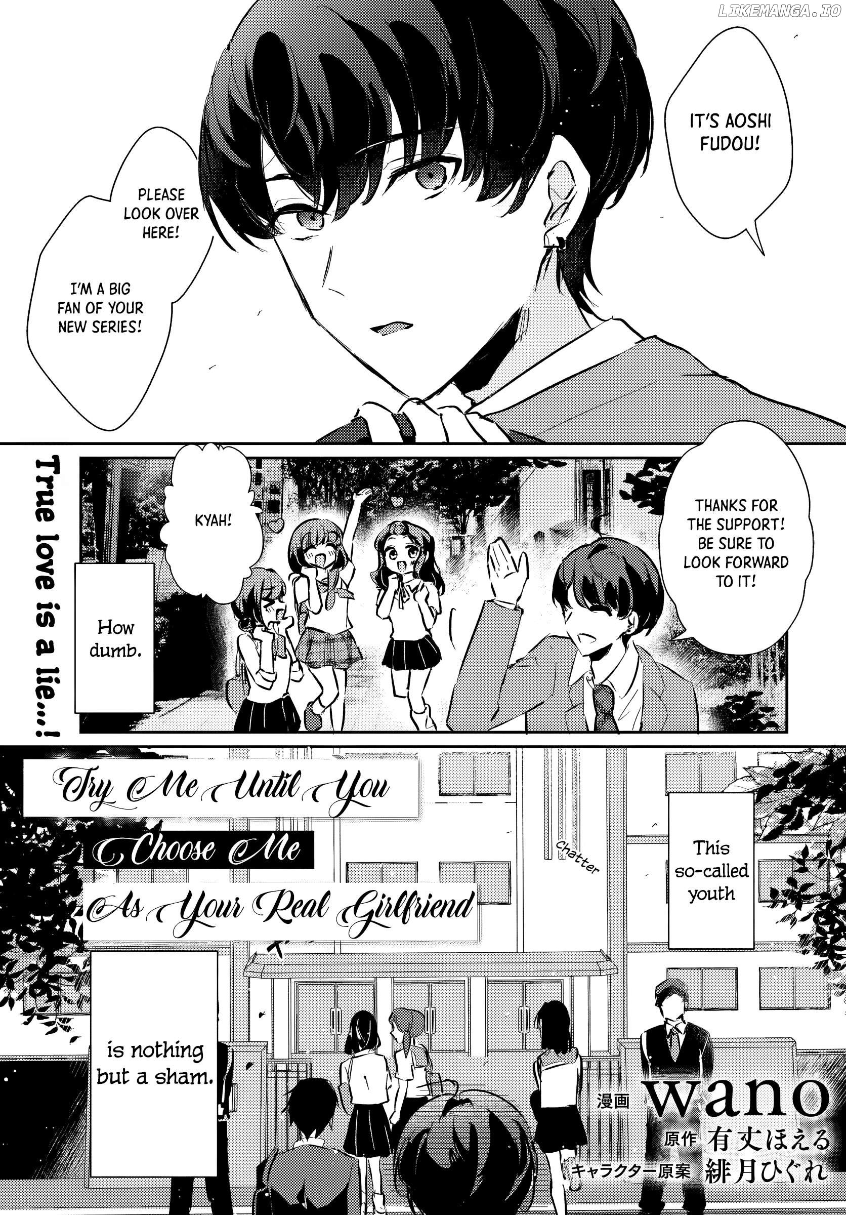 Hommono No Kano Jo Ni Shitaku Naru Made, Watashi De Tameshite I Yo. Chapter 1.1 - page 1