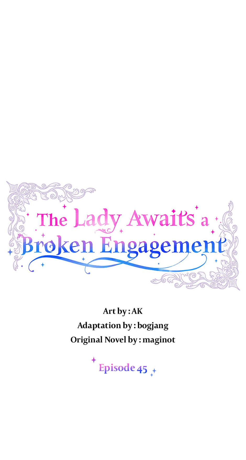 The Lady Awaits a Broken Engagement Chapter 45 - page 43