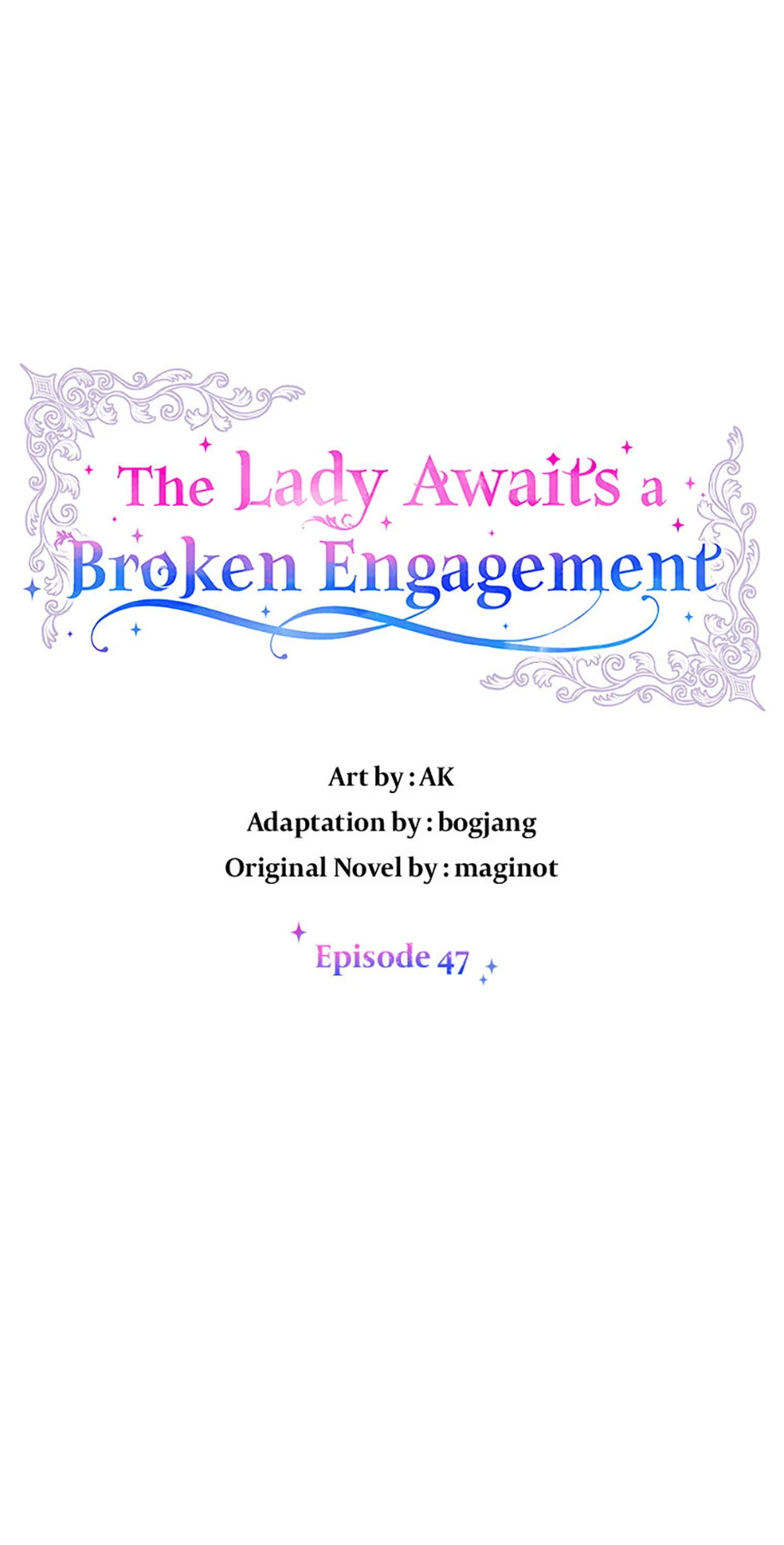 The Lady Awaits a Broken Engagement Chapter 47 - page 1