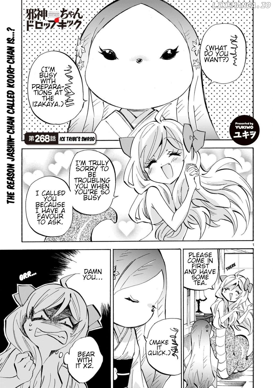 Jashin-chan Dropkick Chapter 273 - page 1