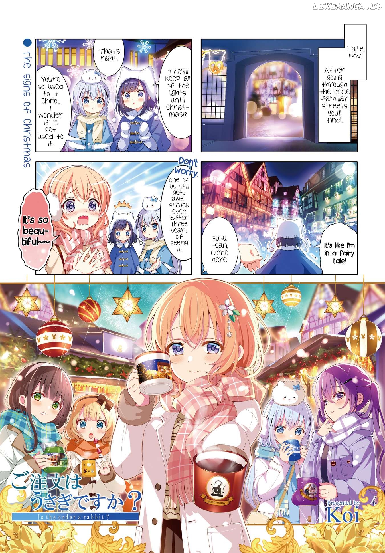 Gochuumon wa Usagi Desu ka? Chapter 172 - page 1