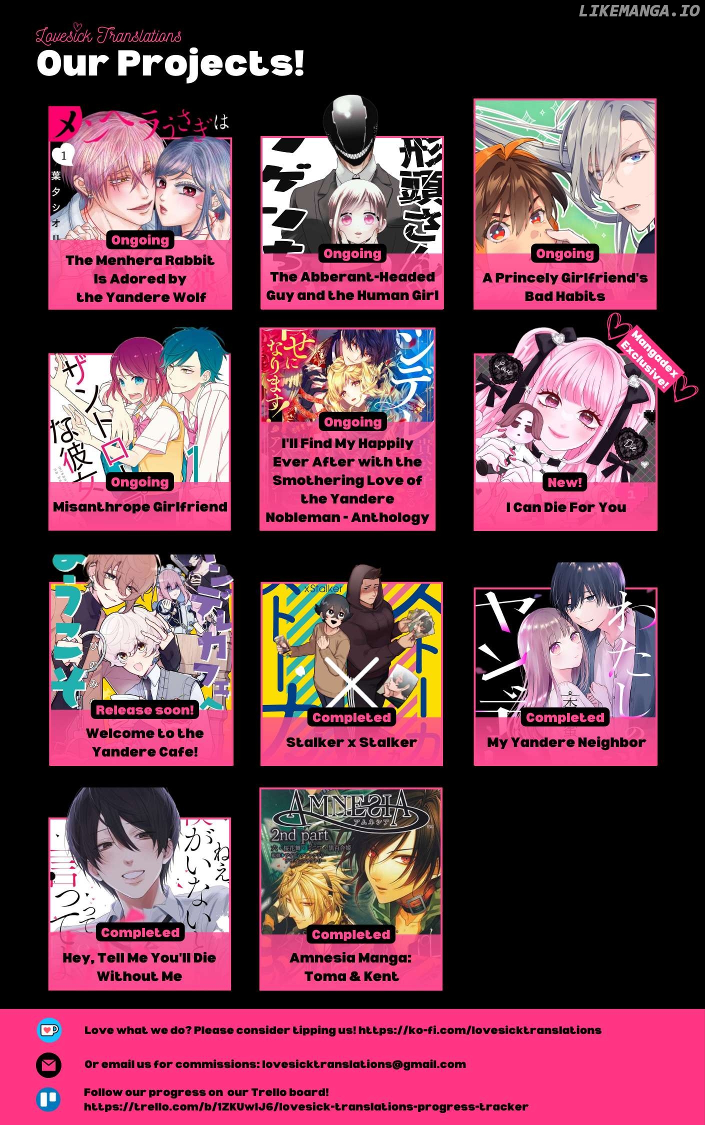 The Menhera Rabbit is Adored by the Yandere Wolf Chapter 55 - page 21