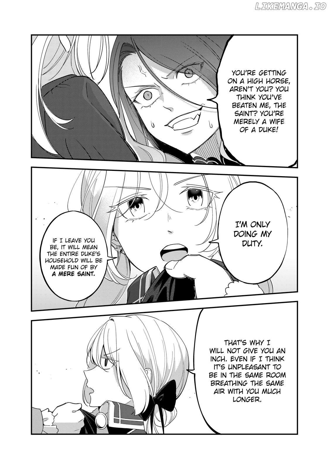 The Battlefield Saint: I Was Made to Marry a Duke Knight in Place of My Little Sister, but I’ve since Found Happiness Chapter 14.2 - page 10