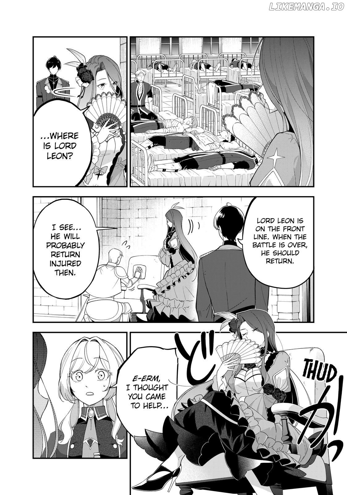 The Battlefield Saint: I Was Made to Marry a Duke Knight in Place of My Little Sister, but I’ve since Found Happiness Chapter 14.2 - page 2