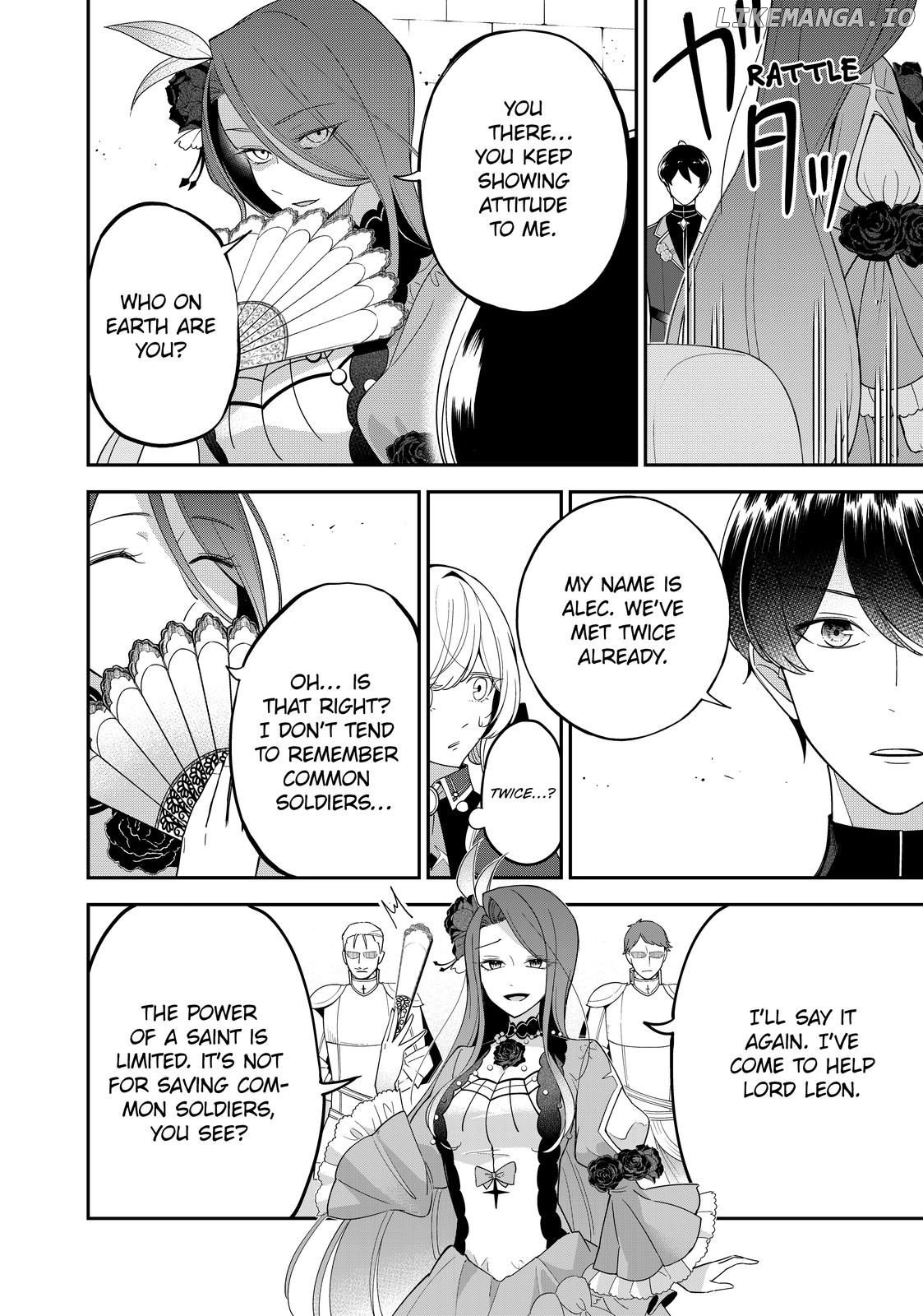 The Battlefield Saint: I Was Made to Marry a Duke Knight in Place of My Little Sister, but I’ve since Found Happiness Chapter 14.2 - page 4