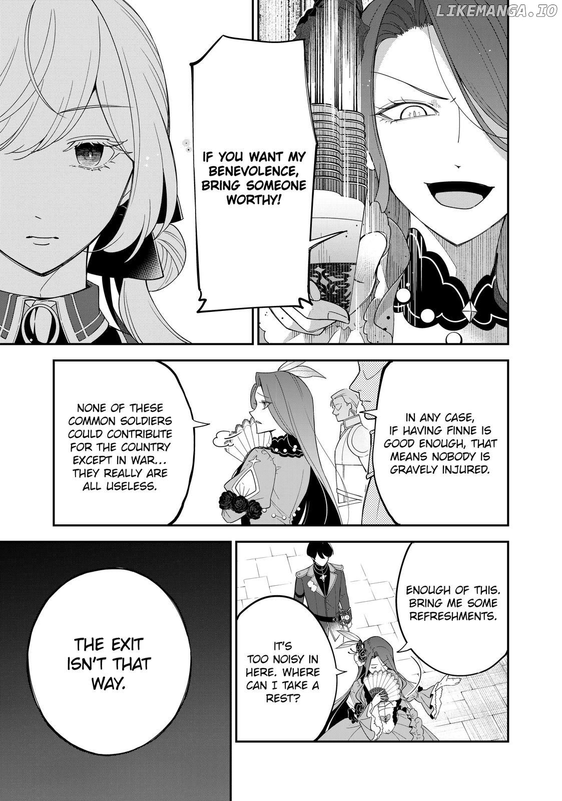 The Battlefield Saint: I Was Made to Marry a Duke Knight in Place of My Little Sister, but I’ve since Found Happiness Chapter 14.2 - page 7