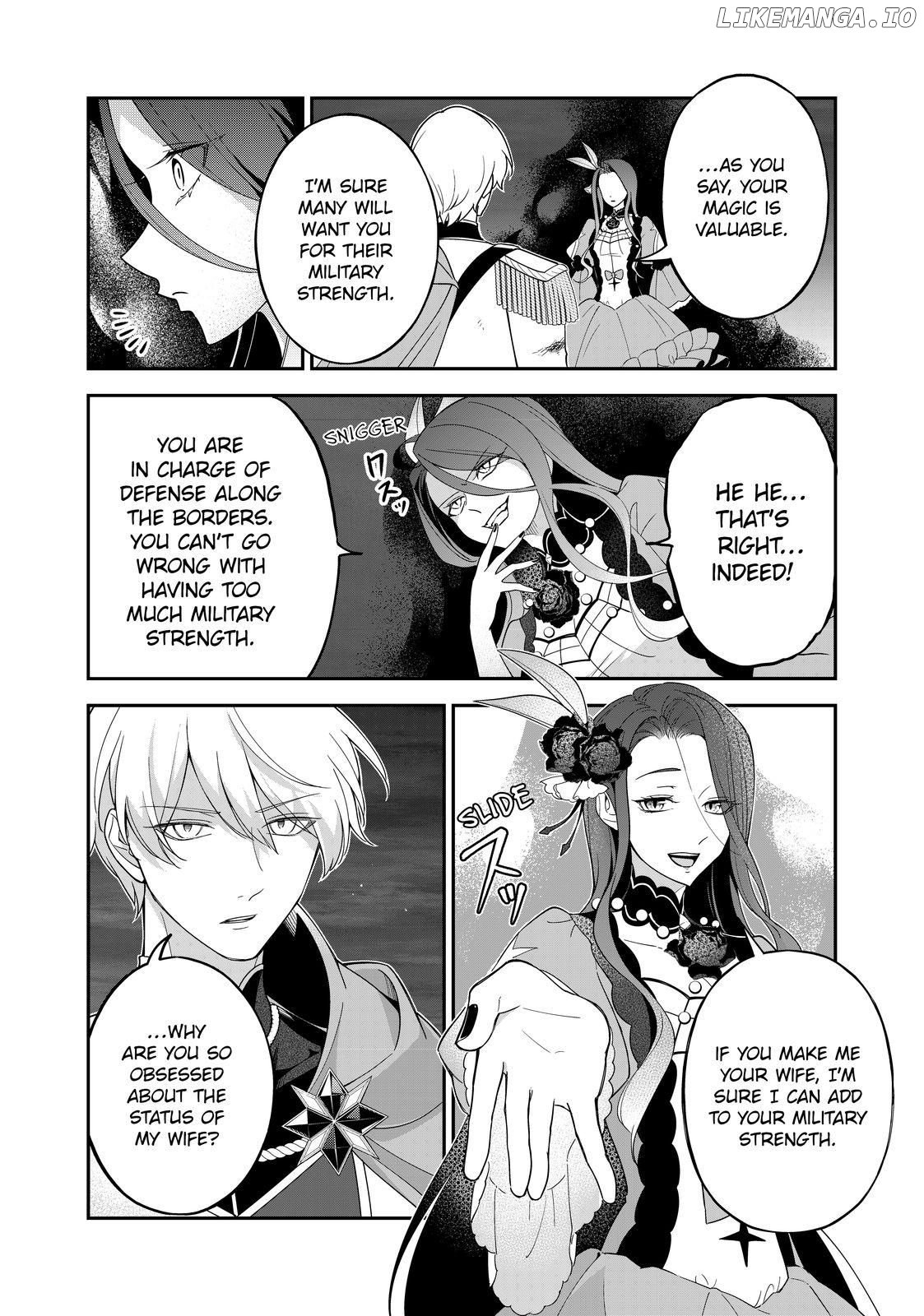 The Battlefield Saint: I Was Made to Marry a Duke Knight in Place of My Little Sister, but I’ve since Found Happiness Chapter 16.1 - page 8