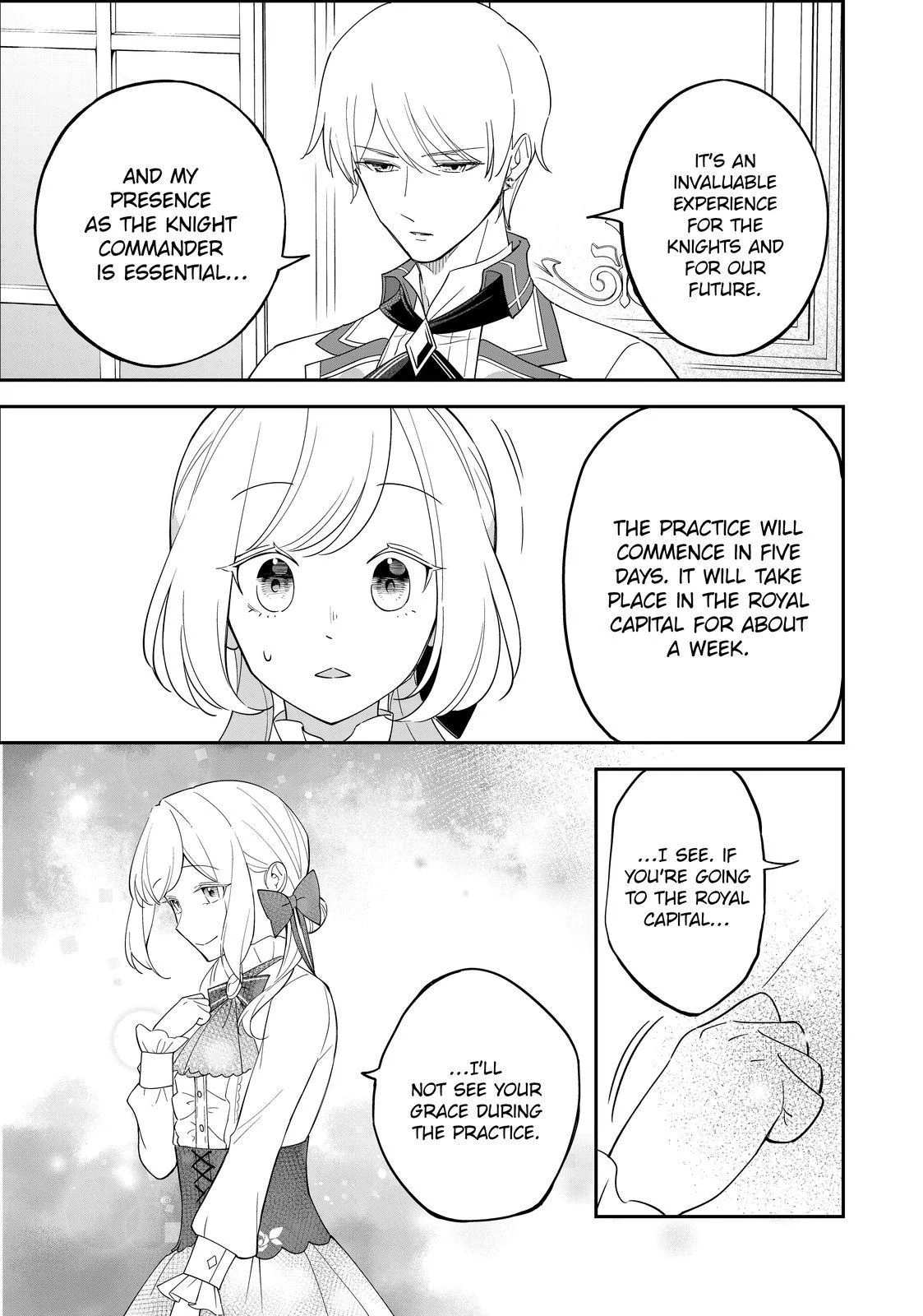 The Battlefield Saint: I Was Made to Marry a Duke Knight in Place of My Little Sister, but I’ve since Found Happiness Chapter 20.1 - page 9
