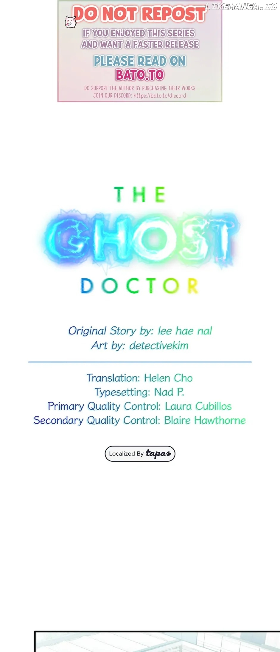 The Ghost Doctor Chapter 193 - page 1