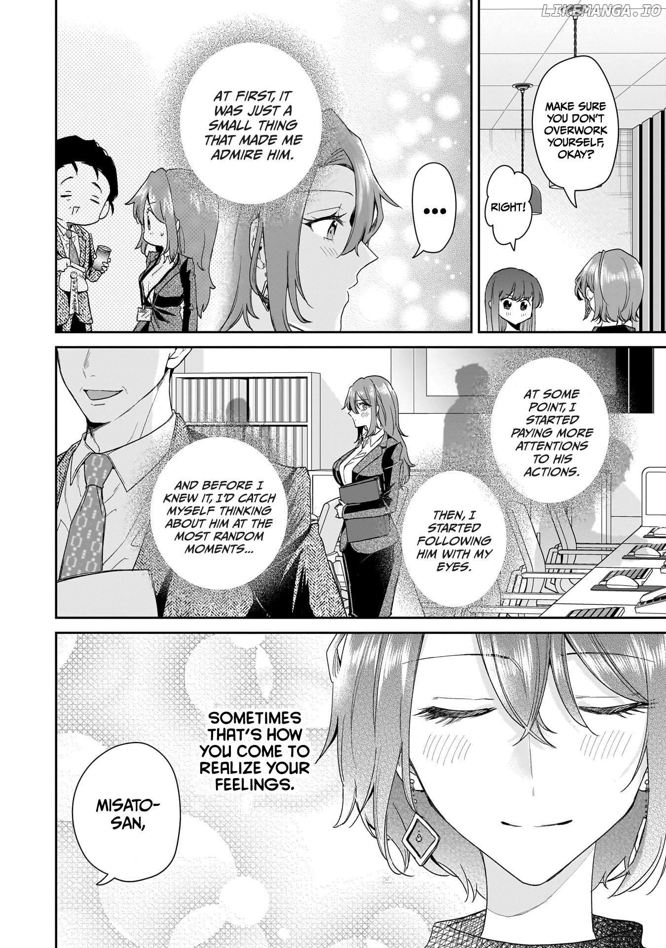 Misato-San Is A Bit Cold Towards Her Boss Who Pampers Chapter 28 - page 16