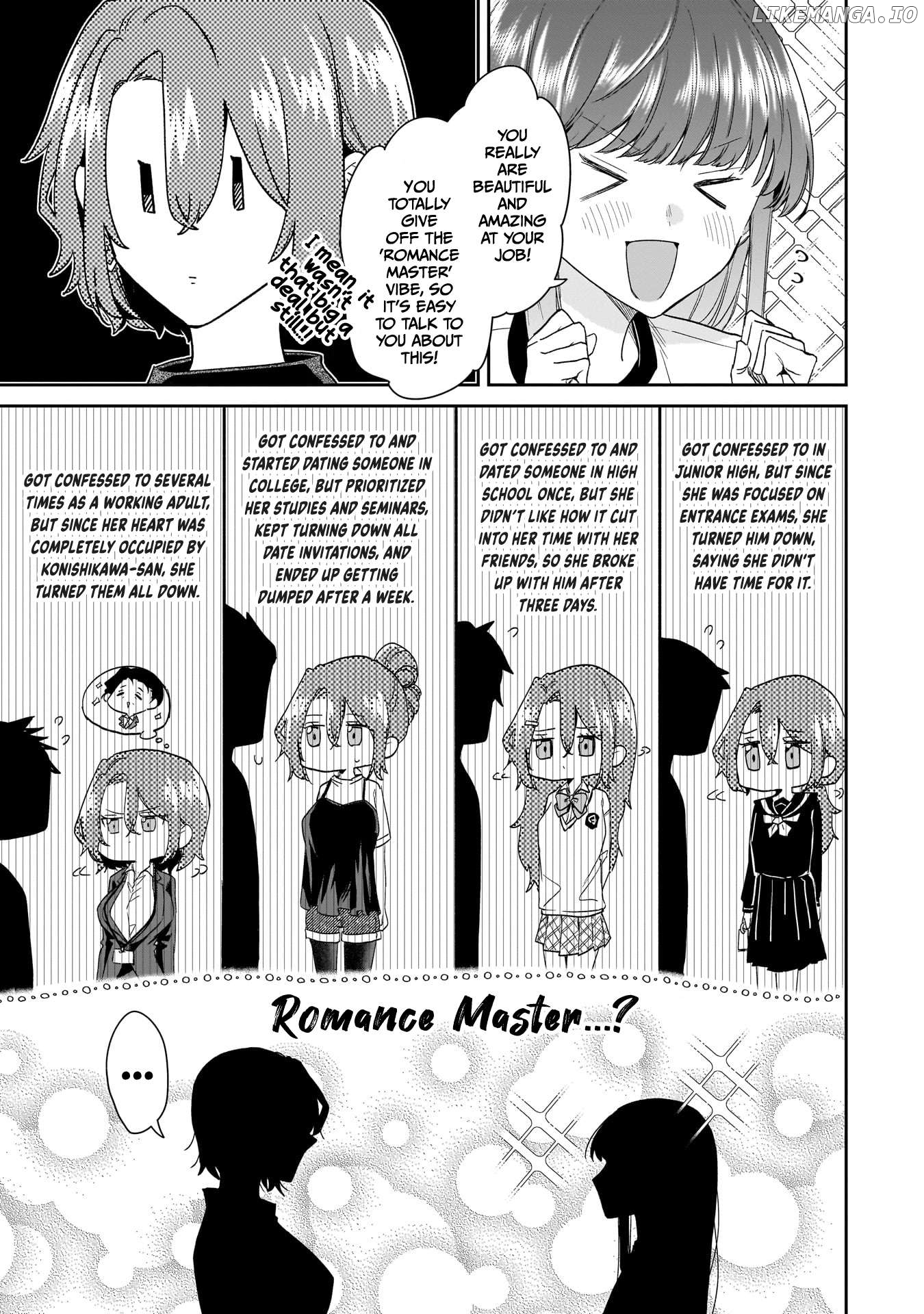 Misato-San Is A Bit Cold Towards Her Boss Who Pampers Chapter 28 - page 17