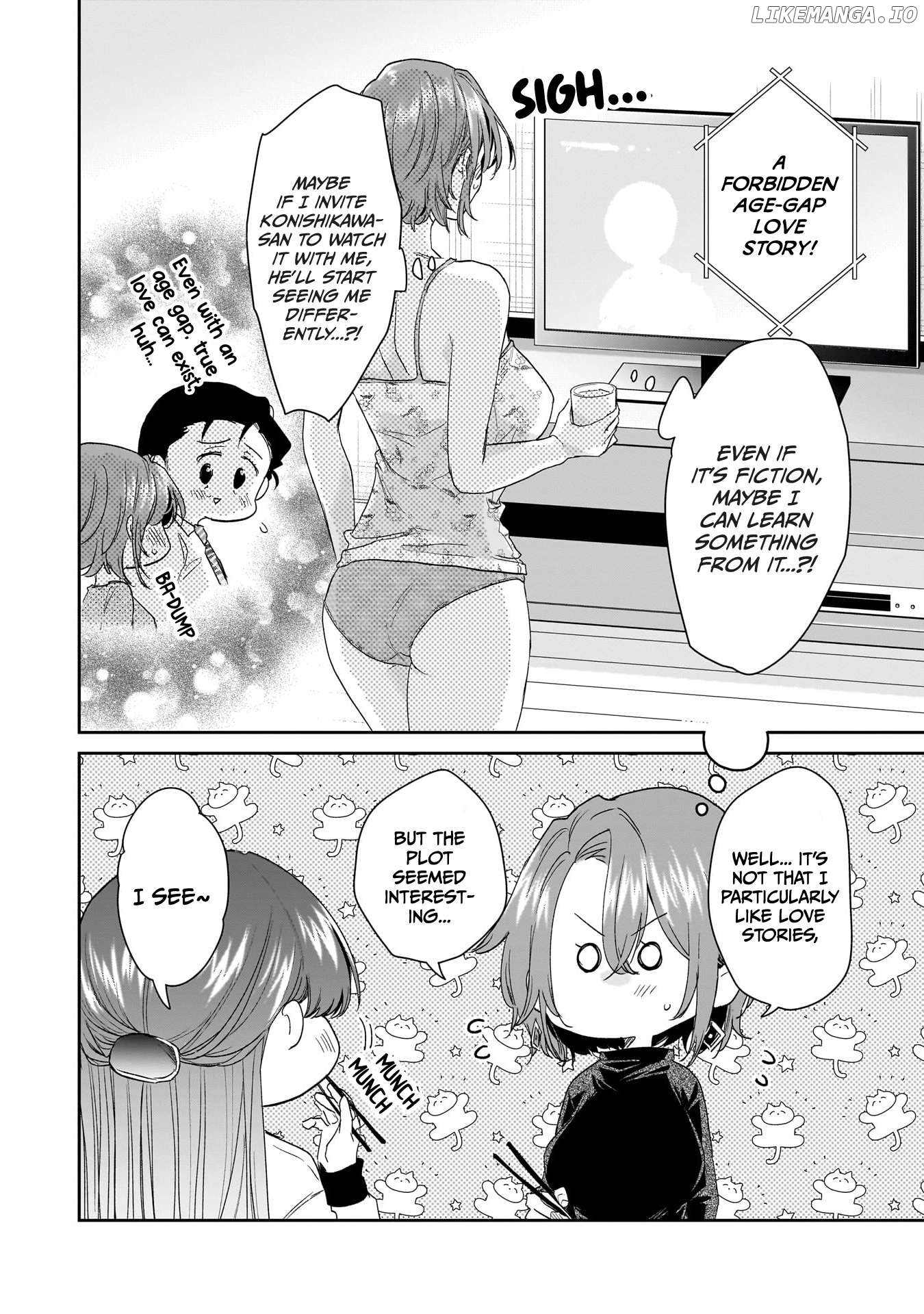 Misato-San Is A Bit Cold Towards Her Boss Who Pampers Chapter 28 - page 6