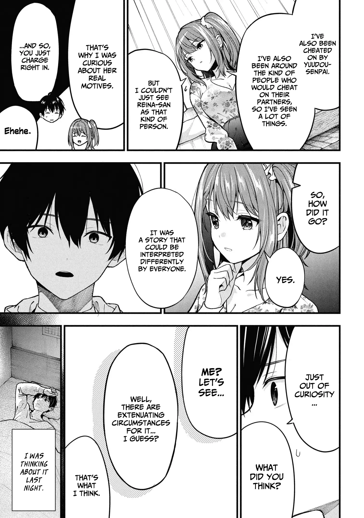 I Was Cheated On by My Girlfriend, but My Devilish Junior Now Yearns for Me Chapter 30 - page 22