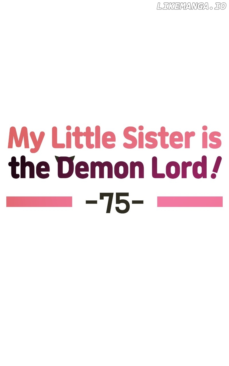 My Little Sister Is the Demon Lord! Chapter 75 - page 1