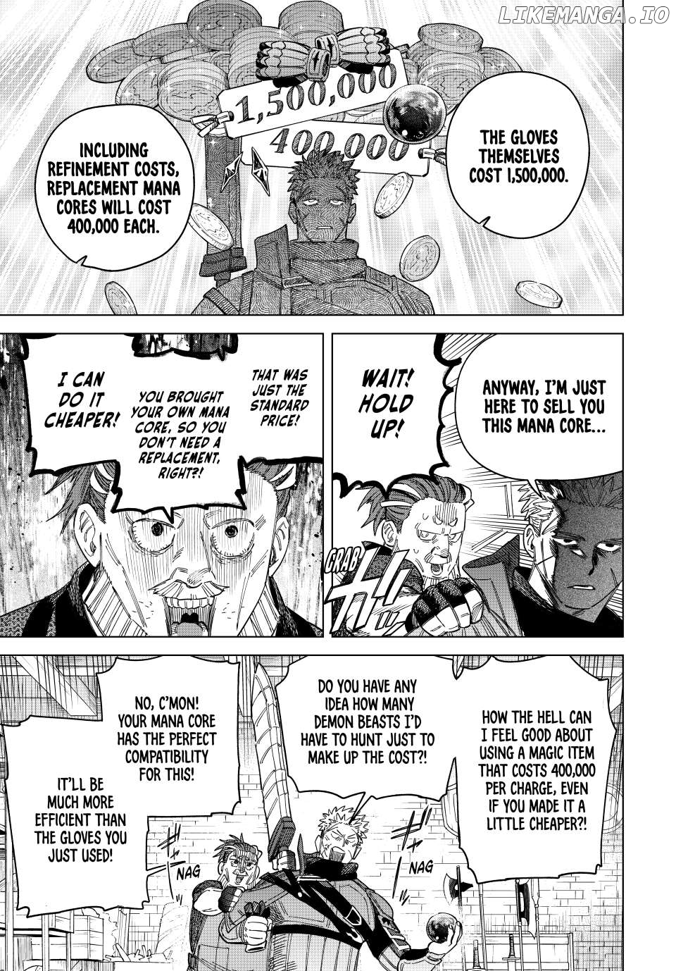 The Witch and the Mercenary Chapter 41.2 - page 5